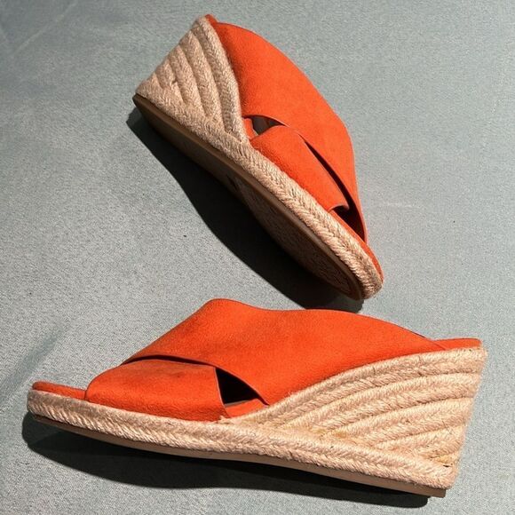 Andrew Geller Kimber Wedge Sandals Size 7.5 B33 - Picture 3 of 8